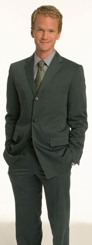 A picture of Barney from How I Met Your Mother