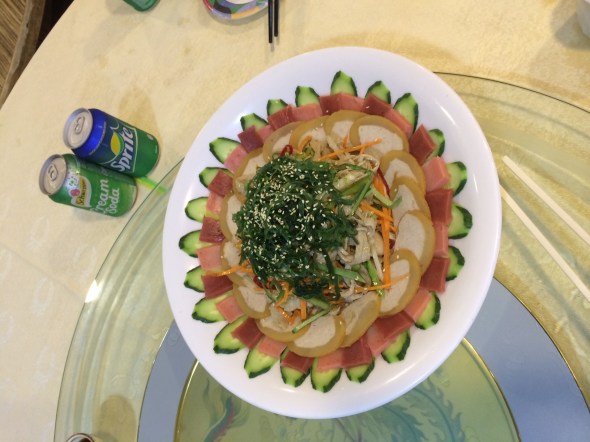 All of this is vegetarian but you can't tell from the taste or the texture.